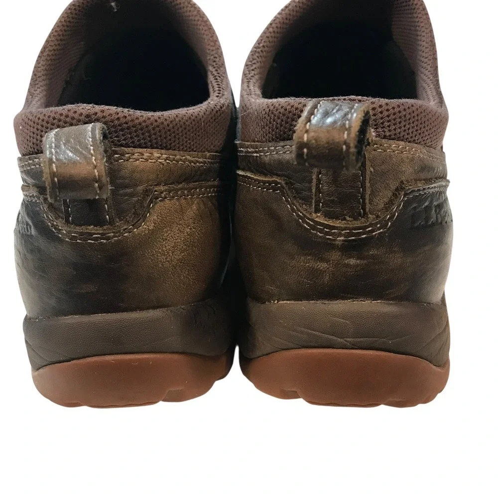 LL Bean Men Waterproof Low Ankle Boots Brown Pull On Outdoor‎ Size 7.5